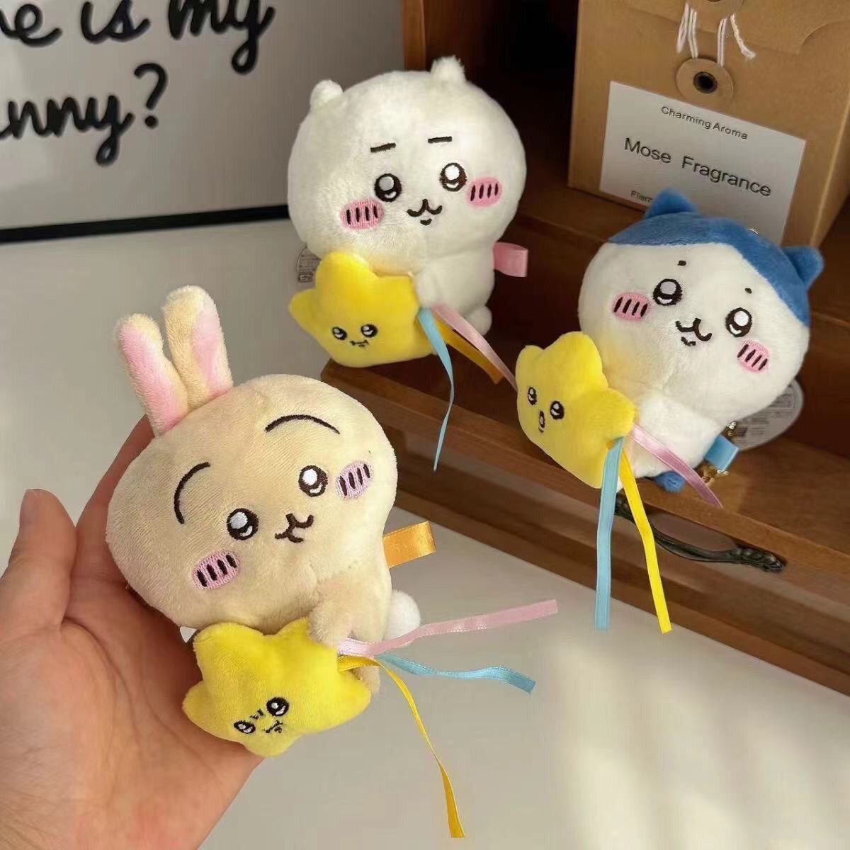 Phone Accessories Charms - Gantungan Kunci Anime Chiikawassss Usagi Hachiware,