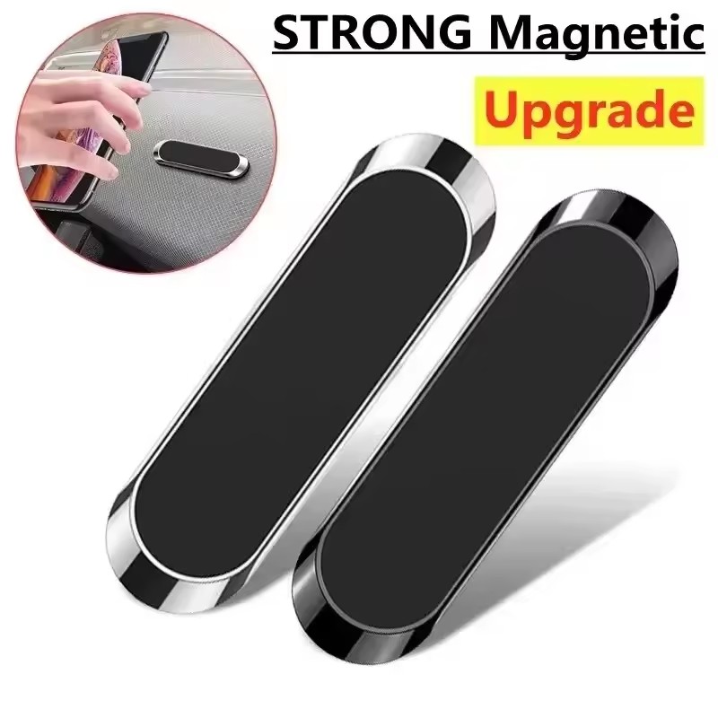 Phone Accessories Useful - Penyangga Ponsel Magnetik Logam Strip, Penyangga