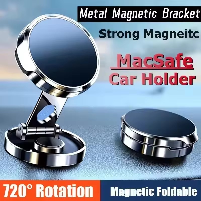 Phone Accessories Useful - Penyangga Ponsel Magnetik Lipat Bulat untuk