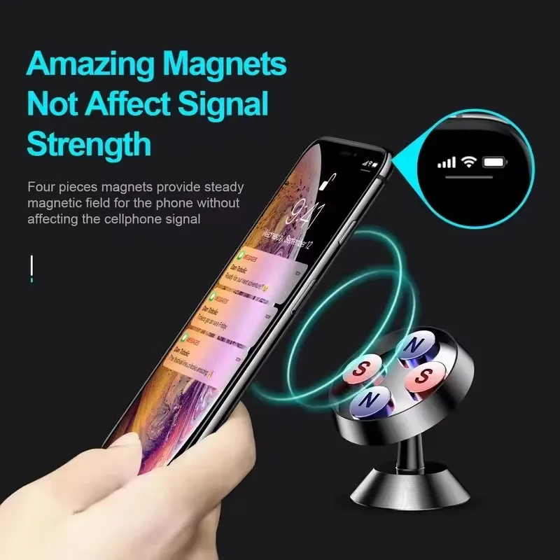 Ditingkatkan 360 ° Penyangga T - Phone Accessories Holder Car ulasan dan harga