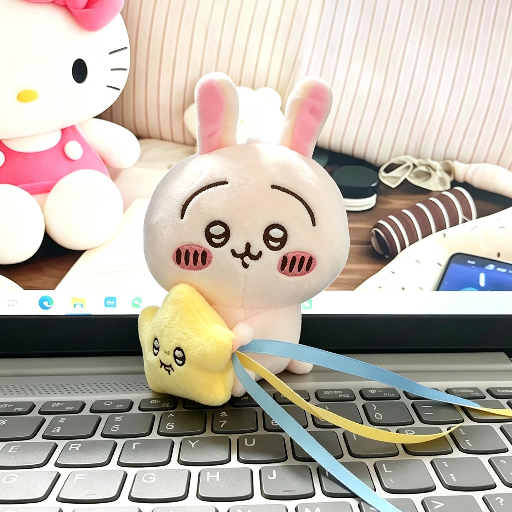 Gantungan Kunci Anime Chiikawa - Phone Accessories Charms ulasan dan harga