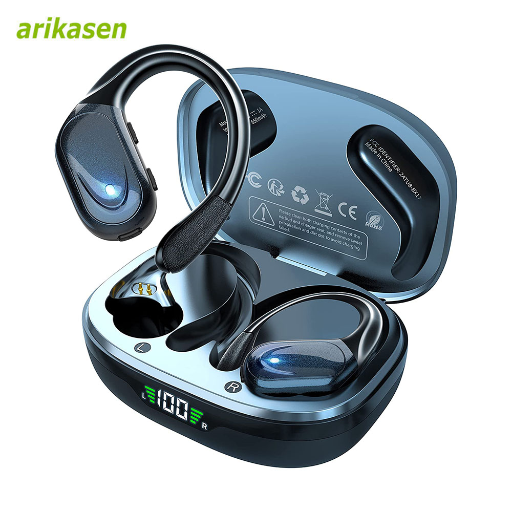 Earbud olahraga Bluetooth 5.3  - Phone Accessories Amazon ulasan dan harga