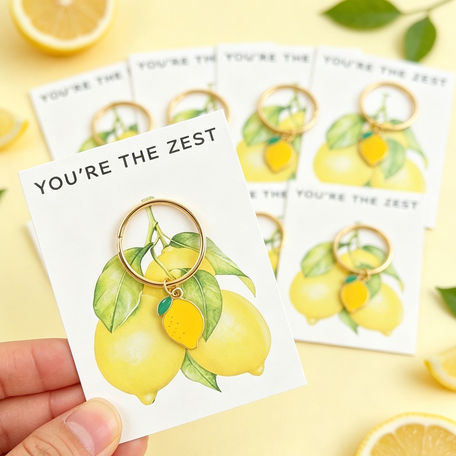 7 Gantungan Kunci Lemon Cantik - Phone Accessories Charms ulasan dan harga