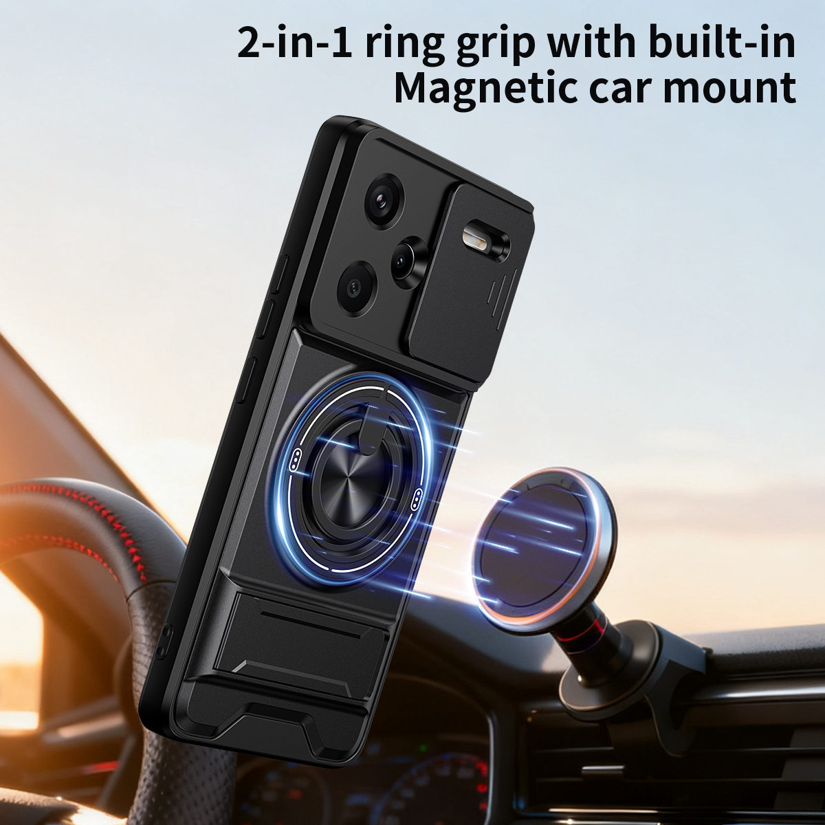 Casing Ponsel Lensa Geser untu - Phone Accessories Holder Car ulasan dan harga